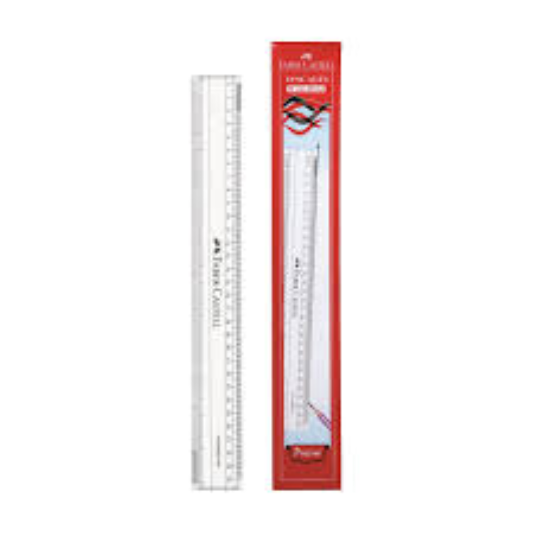 FC RULER PLASTIC 30CM 173001